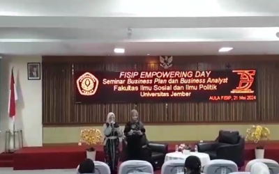 FISIP Empowering Day 2024: Seminar “Business Plan and Business Analyst”