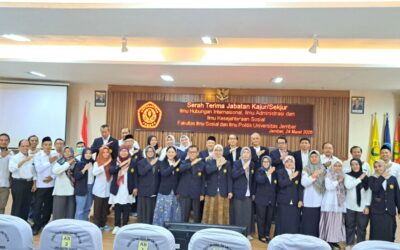 FISIP Unej Appoints New Heads and Secretaries of Departments in Leadership Regeneration Drive