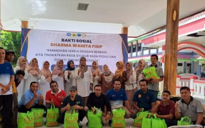 FISIP Unej Women’s Association Spreads Blessings with Ramadan Charity Event