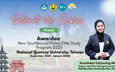 International Relations Student Accepted to National Quemoy University, Taiwan