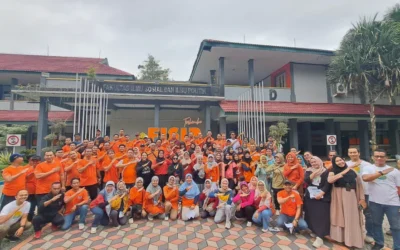 Synergy of Fitness and Finance: FISIP Unej Holds Morning Aerobics with BSI